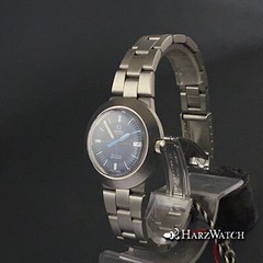 NOS Vintage Omega Geneve Dynamic Automatic Watch Steel Crosshair Dial 30Mm