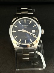 TISSOT Gentleman Auto Blue Dial Stainless Men’s Watch T1274071104100