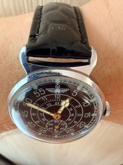 RARE/SERVICED Pobeda Watch Aviation Mechanical USSR Soviet Wrist Russian Men’s