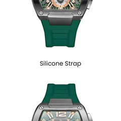 Tornado Xenith Men’s Multi Function Watch | Green Dial, 43x54mm, 100 m (10 ATM)