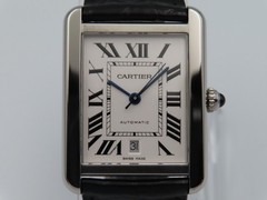 Cartier Tank Solo XL 3515 31mm x 41mm Men’s Silver Dial Automatic Watch W5200027