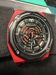 TechnoMarine Carbon Nautic Automatic Limited Edition 45mm Red/Black $1600 msrp.