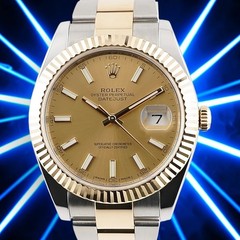 Rolex Datejust 41 – 126333 Fluted Bezel Two Tone Yellow Gold Champagne Full Set