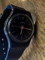 Vintage 1985 (First Year) US-Market Swatch Black Magic LB106