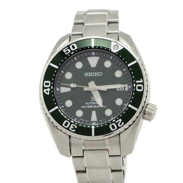 Seiko Prospex SBDC081 Diver Scuba Automatic Green Mens Watch Used From Japan