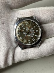 Rare Vintage Raketa Antarctic Expedition 24 Hour USSR Soviet Watch Cal. 2623.H