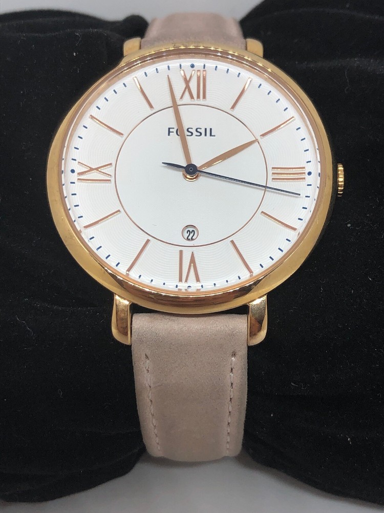 Fossil ES3988 Jacqueline White Dial Women’s Casual Quartz Analog Watch Bb326