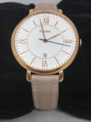 Fossil ES3988 Jacqueline White Dial Women’s Casual Quartz Analog Watch Bb326