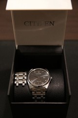 Citizen Eco-Drive Men’s 41mm Gray Dial Silver w/Box
