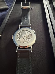 NOMOS Tangente 38mm manual, display back, 6 mos old EXC, $1900 OBO