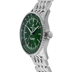 New Breitling Navitimer Automatic 41 Green Dial Steel Men’s Watch A17329371L1A1