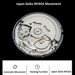 Tandorio 36mm Vintage Automatic Mechanical Men Watch For Japan NH35/Miyota 8215