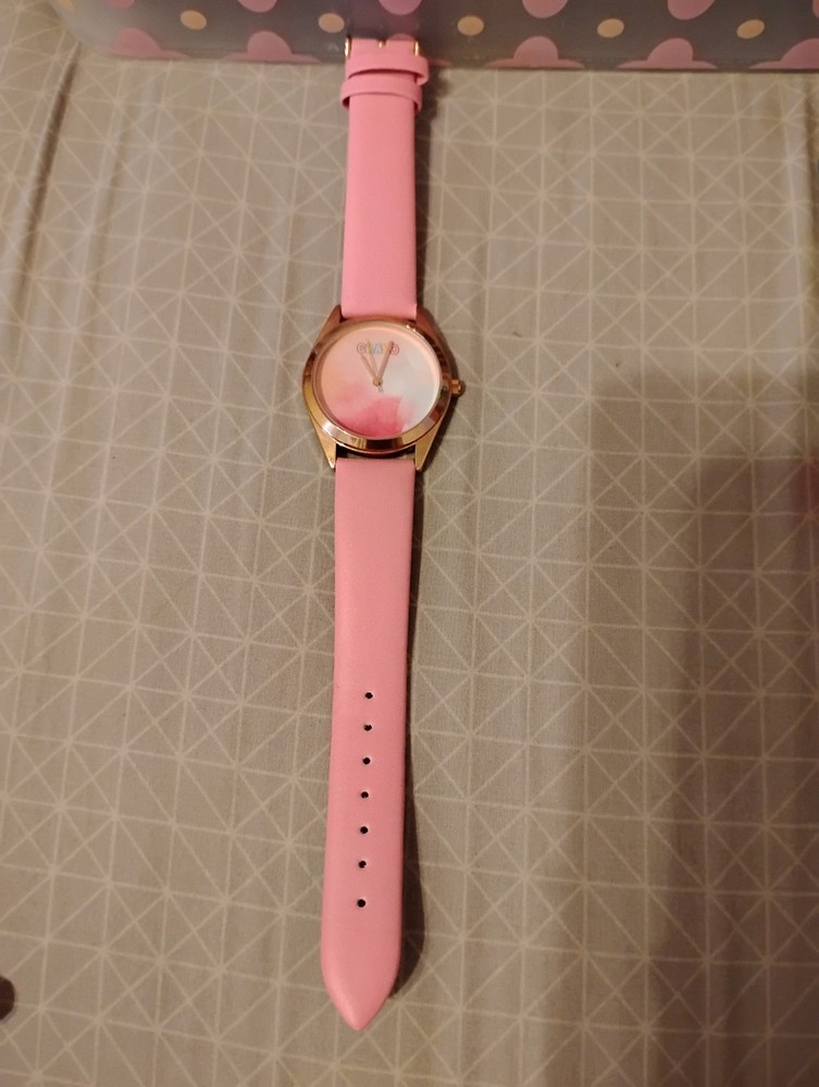 Crayo Crazy for Color Pink Strap Women’s Watch | New Battery