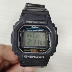 CASIO G-SHOCK DW-5600 series black wristwatch