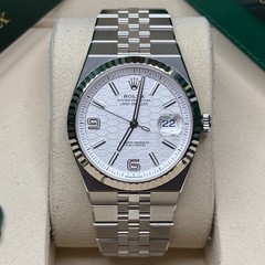 Rolex Land-Dweller 40 NEW 2026 Intense White Dial Stainless Steel Flat Jubilee