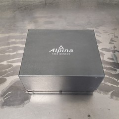 Alpina Startimer Swiss 3 Hand Stainless Steel Sapphire Crystal Watch 41mm