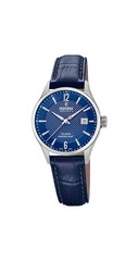 CLASSIC LEATHER | Blue Dial Wristwatch F20009-8