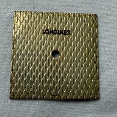 VINTAGE LONGINES SQUARE GOLD TEXTURE DIAL GOLD DIAL 20.3MM #680