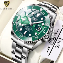 Luxury Men’s Diver Quartz Watch 30ATM Waterproof Sport Date Luminous