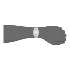 Casio AQ-230A-7D Unisex Vintage Silver Analog Digital Watch Dual Time Alarm