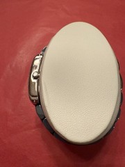 Anne Klein Ceramic Jeweled Bracelet Watch Ref Number: 10/9923 EUC Blue Grey