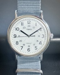 Timex Easy Reader Military 24h Quartz Watch 38mm Indiglo New Strap New Battery