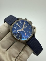 2022 IWC Pilots Watch Bronze Case 41mm Automatic Blue Dial Watch IW388109 B+P