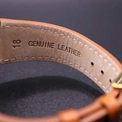 CASIO AE-1200WHD. Royale Watch Mod. Leather Strap. Negative Display. Silver Dial
