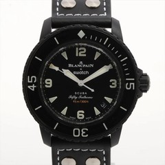 【Top mint】 BLANCPAIN x Swatch Ocean of Storms S035B400 Automatic Watch JP WT24