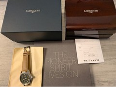 Longines Men’s Spirit Automatic Green Dial 42mm L3.811.4.03.2