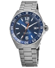 New Tag Heuer Formula 1 Quartz 43mm Blue Dial Steel Men’s Watch WAZ1010.BA0842