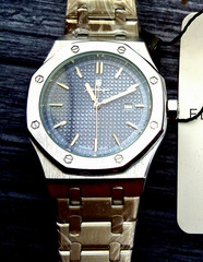 Mens Poedagar OffShore Blue Guilloché Dial Mens Dress Watch