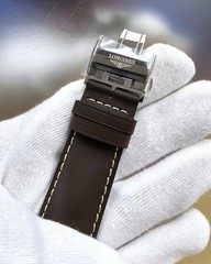 Longines Conquest 43mm Brown Leather Band Watch L3.760.4.76.5