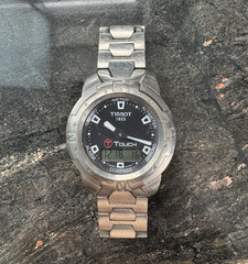 Tissot T-Touch Men’s Titanium Analog/Digital 43mm Quartz Compass 30m