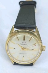Vintage WALTHAM Shockresistant Concentric Dial 17j Men’s 33.5mm Swiss Made Watch