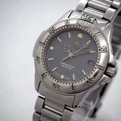 TAG HEUER 999.213A Professional 200 35mm Gray Dial Silver Belt