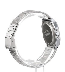 Casio A158WA-1JH Classic Digital Watch Silver Stainless Steel Alarm Japan