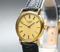 Vintage [Near MINT] Longines L817.4280 Gold 32mm Hand Manual Women’s Watch JAPAN