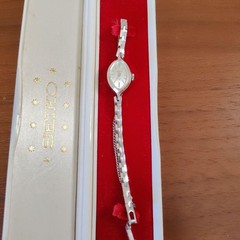 Seiko Ladies Hand Wound Watch Oval Showa 43 Year (Working With Case)