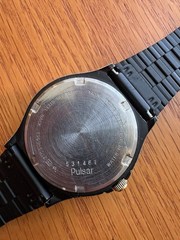 Pulsar Y960-6012, Analog-Digital, Alarm, Dual time, awesome looking!