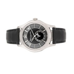 Patek Philippe Complications Annual Calendar White Gold Black Dial 40mm 5205G