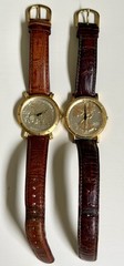 2 Walking Liberty Coin Watches Vintage Quartz – Britannia & Unmarked