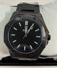 Montres Prestige X Men’s Quartz Watch 44mm Black Dial Bracelet