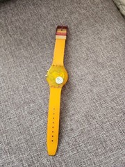 Swatch Loomi Scuba 200m Orange Frog in Original Case Rare