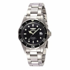Invicta Men’s Watch Pro Diver Black Dial Quartz Stainless Steel Bracelet 8932