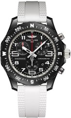 Breitling Endurance Pro Black Dial White Rubber Strap 38mm Unisex Watch X83310