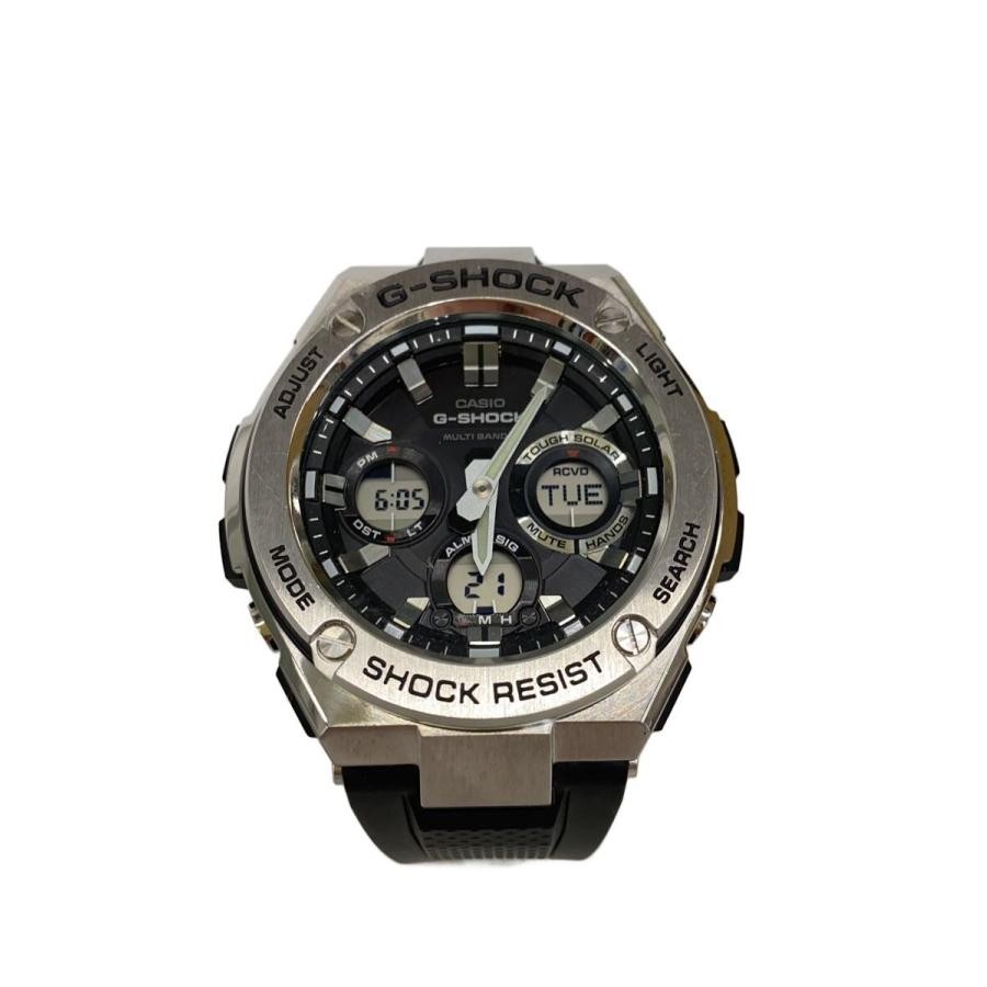 CASIO GST-W110 Case Size 4.5 ×4.5cm Wrist Size 25cm Used Watch #423621