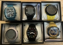 Activa X Invicta Lot of 6 Watches Multicolor Collection Bulk Assorted