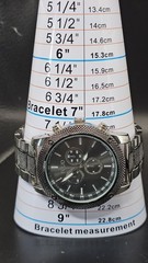 Lot Of 2 Watches Men’s Folio Stainless Steel – Both Working – 7.5″ Band