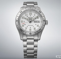 NEW Seiko 5 Sports Field 41mm White Dial Stainless Steel Band Watch HDB007 Japan